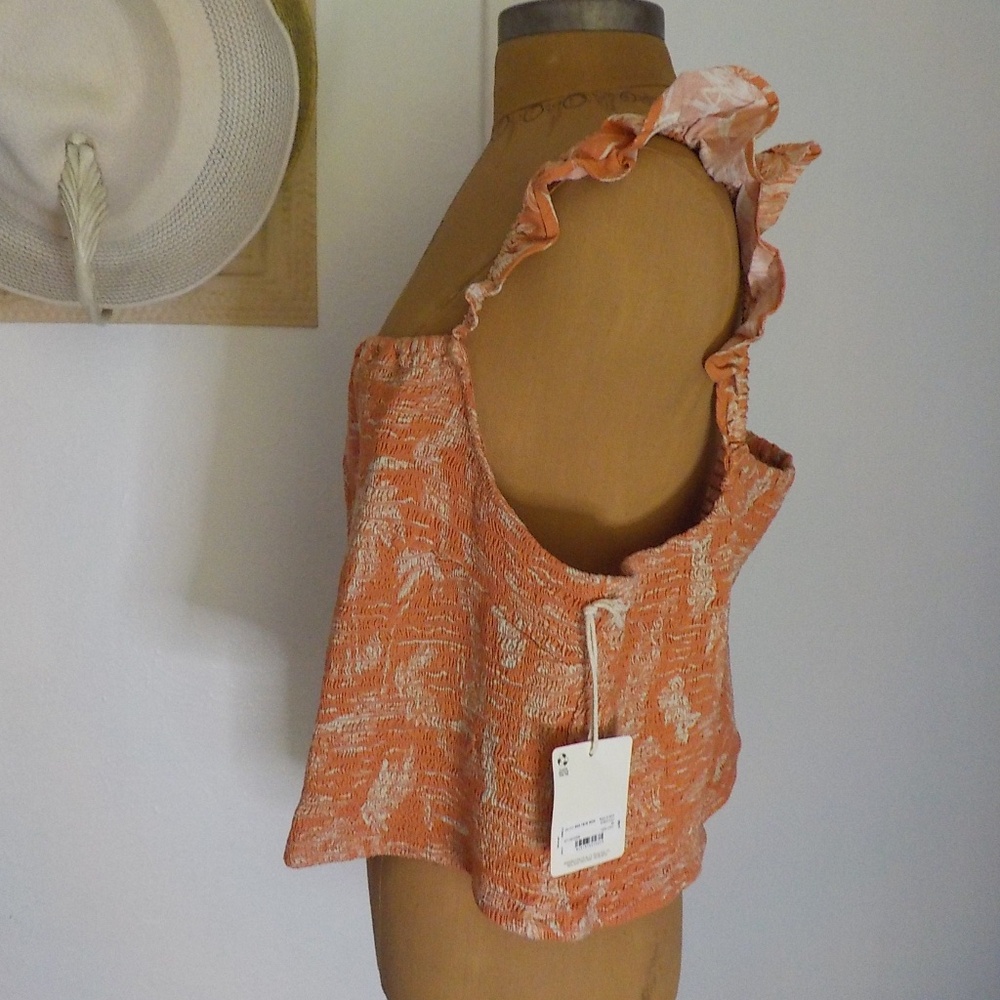 Oversized Stretch Crop Top
